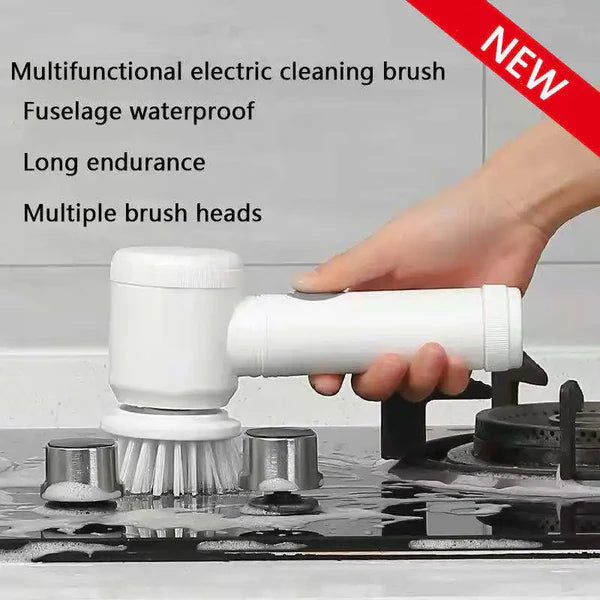 Magic Brush Wireless Battery Cleaning Brush Bathtub Tile Professional Cleaning Brush Rechargeable