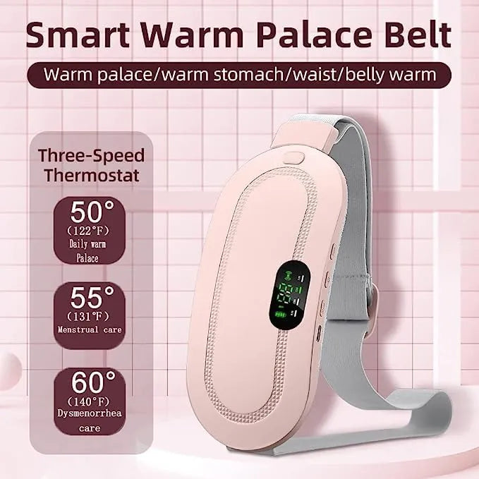 Digital Period Pad Heating And Vibrating For Healing Period Cramps