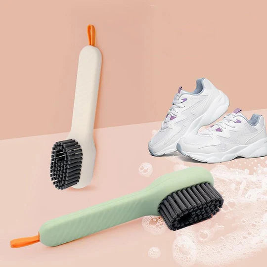 Multi-purpose Shoe Brush Soft Bristle Automatic Liquid Long Handle Cleaning Brush